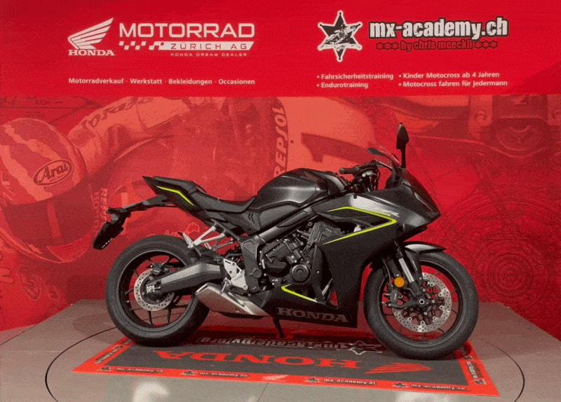 HONDA CBR 650 R E-Clutch*Modell 2026**Neufahrzeug**Matte Gunpowder Black Metallic*-image-0