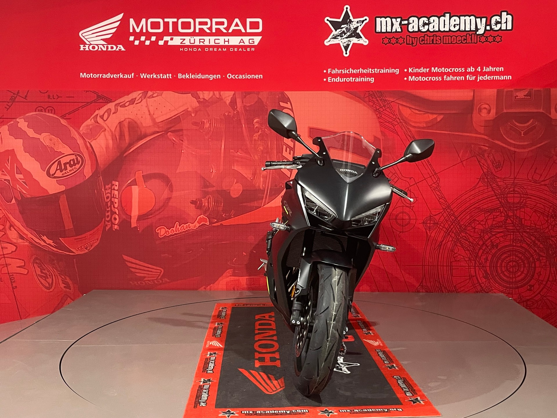 HONDA CBR 650 R E-Clutch*Modell 2026**Neufahrzeug**Matte Gunpowder Black Metallic*-image-3