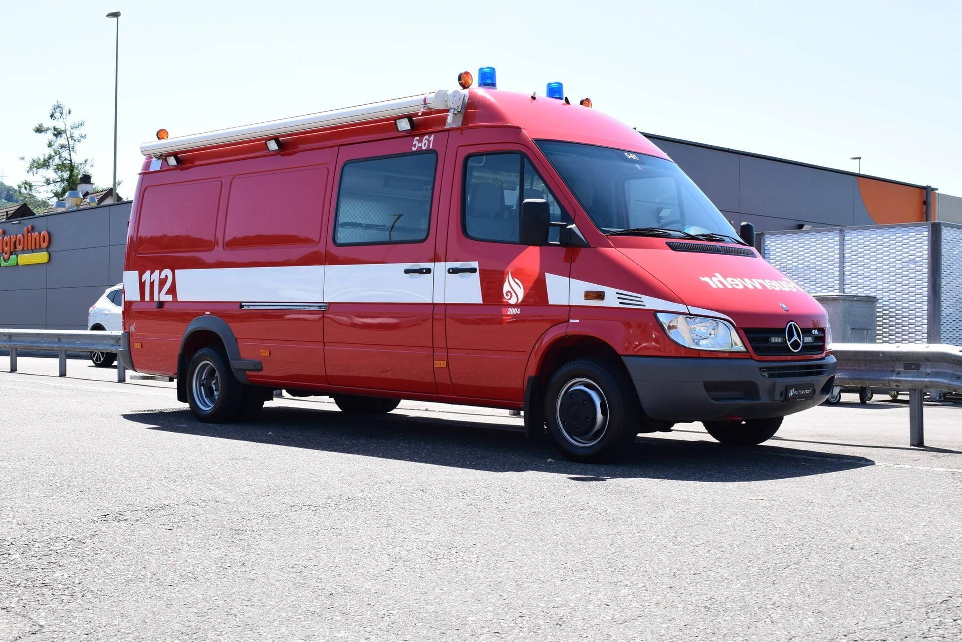 MERCEDES-BENZ SPRINTER 416 CDI DUO AUTOMATIK FEUERWEHR l 156 PS-image-9