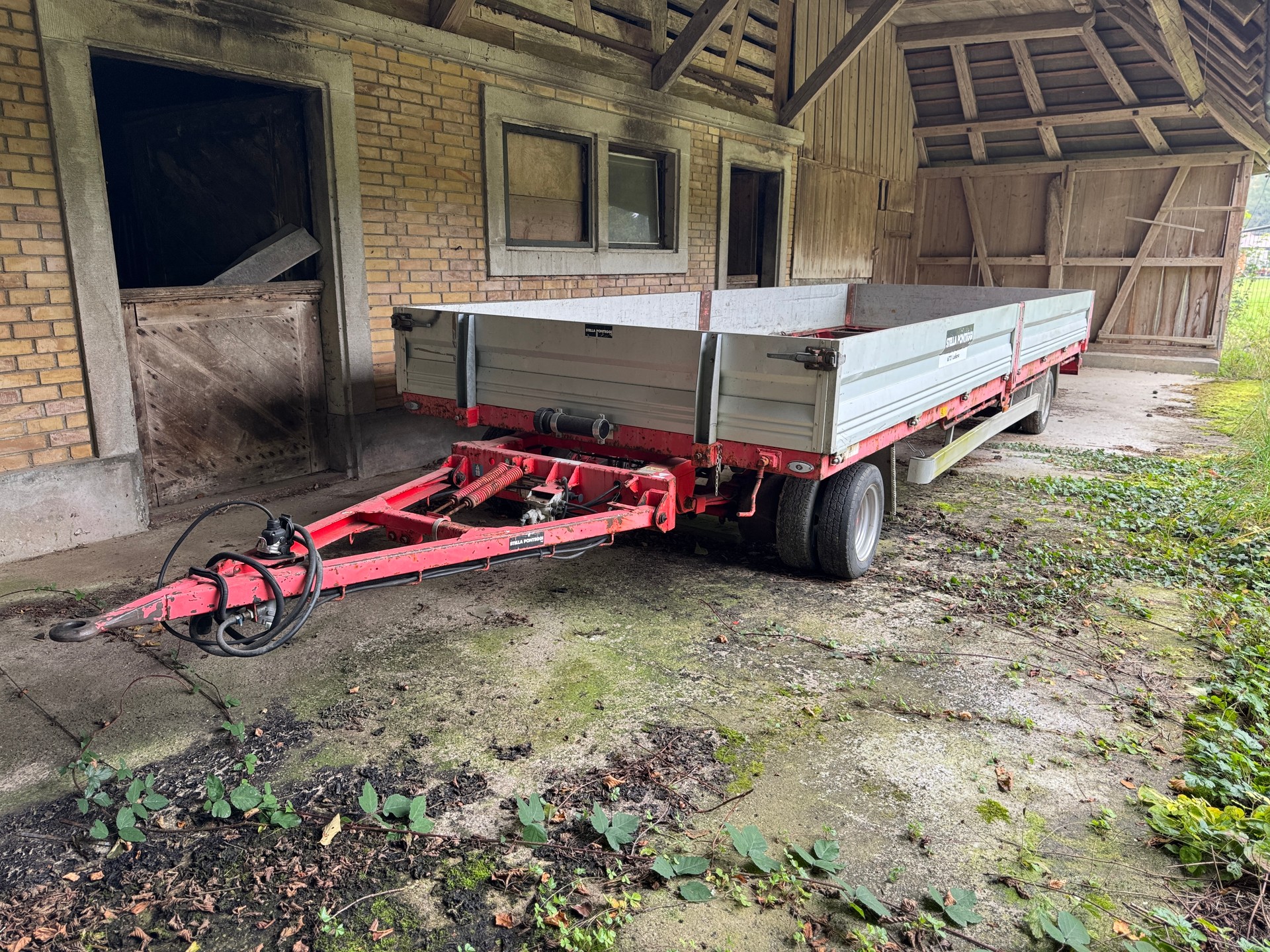 ZBINDEN Drehschemelanhänger 4040 SB 2Z-60 6 Tonnen