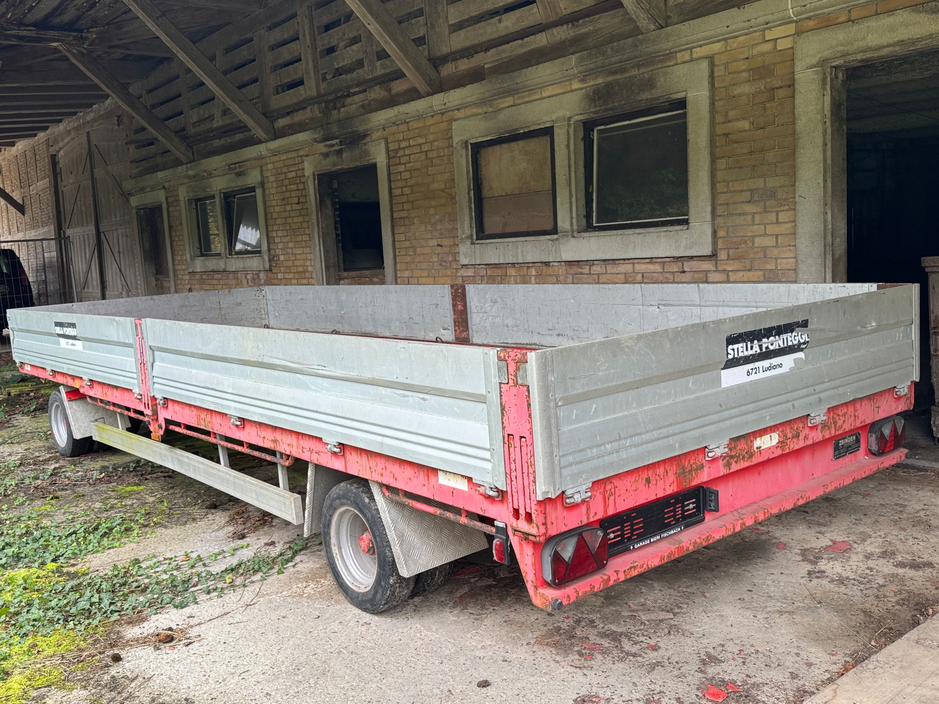 ZBINDEN Drehschemelanhänger 4040 SB 2Z-60 6 Tonnen-image-2